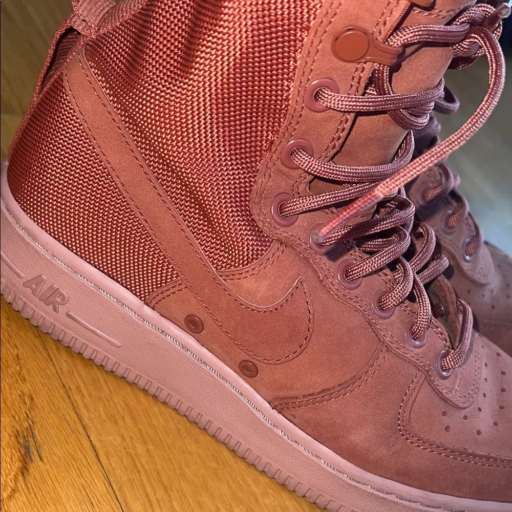 Nike Women's High Top Sneakers - Dusty Rose - Picture 3 of 6